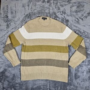 Vintage Brooks Brothers Cotton Silk Blend Knit Sweater Size Large